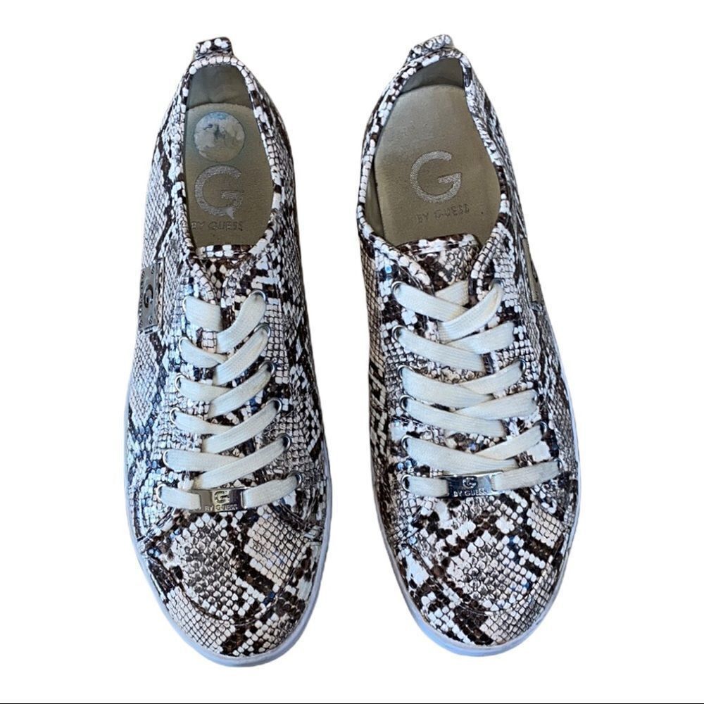 G by Guess Faux Python Women’s Sneakers Size 10M